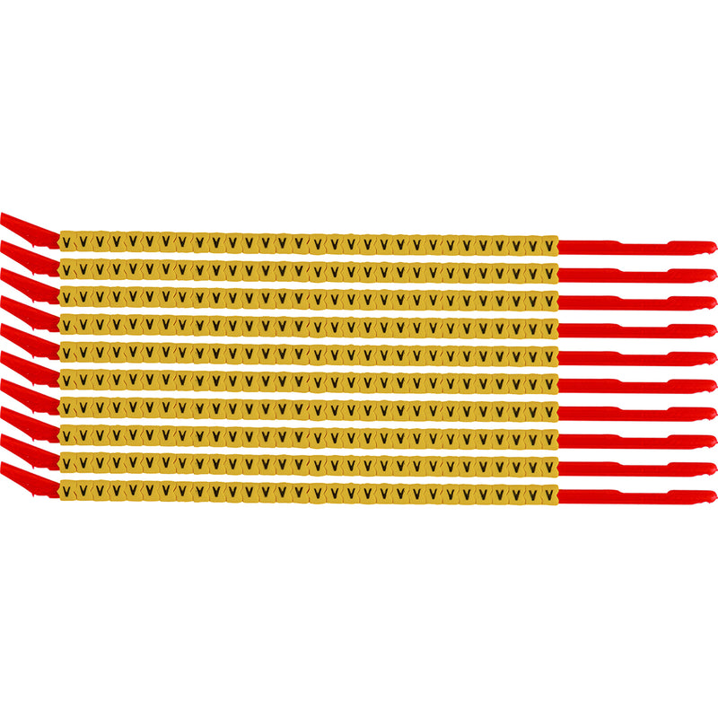 Brady SCNG-10-V Clip Sleeve Wire Markers 333131