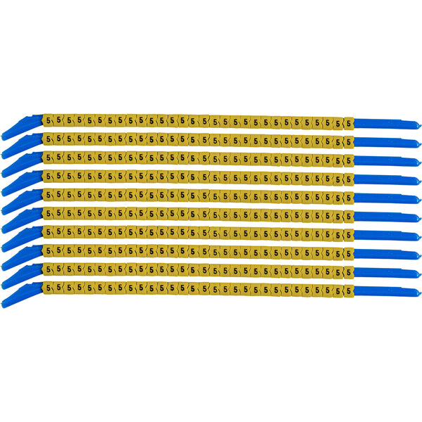 Brady SCNG-13-5 Clip Sleeve Wire Markers 333205