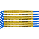 Brady SCNG-13-6 Clip Sleeve Wire Markers 333206