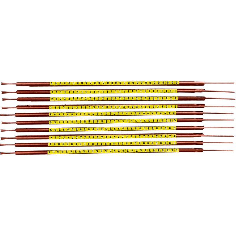 Brady SCNGC-03-0-9 Clip Sleeve Wire Markers 135142