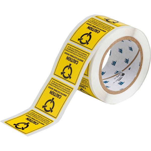 Brady SL-4 Static-Awareness Labels 013903
