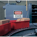 Brady B30-241-595-OSHADA Pre-Printed Pre-Cut Blank Sign Headers For Bbp3X/S3Xxx/I3300 Printers 142191