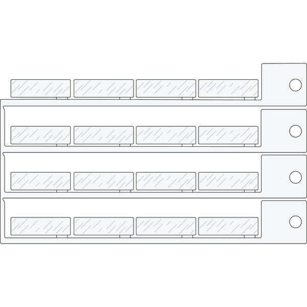 Brady PROTEC. COVER FOR NAME PLATE 8X27 8x27 window T0827V