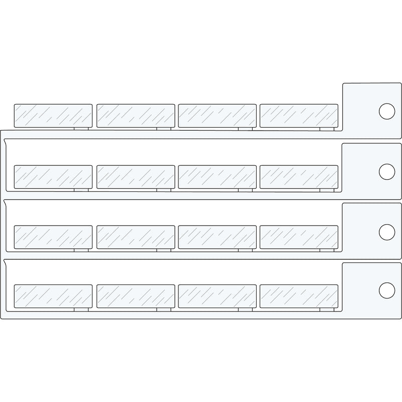 Brady PROTEC. COVER FOR NAME PLATE 8X27 8x27 window T0827V