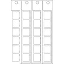 Brady TAG 15X17 WHITE Electrical Component Tags - 15mm x 17mm T1517B