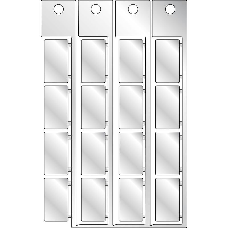 Brady TAG 15X27 METAL Electrical Component Tags - 15mm x 17mm T1527A