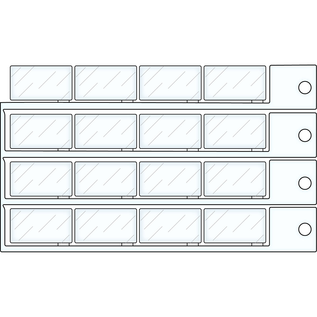 Brady PROTEC. COVER FOR NAME PLATE 15X27 15x27 window T1527V