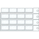 Brady PROTEC. COVER FOR NAME PLATE 15X27 15x27 window T1527V