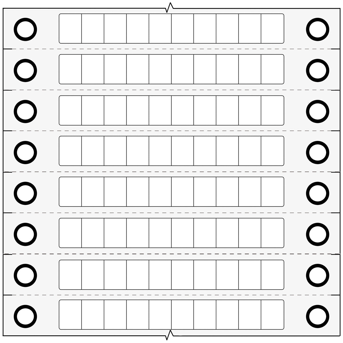 Brady TB-T6/10-499-10 Labels For Terminal Blocks 217994