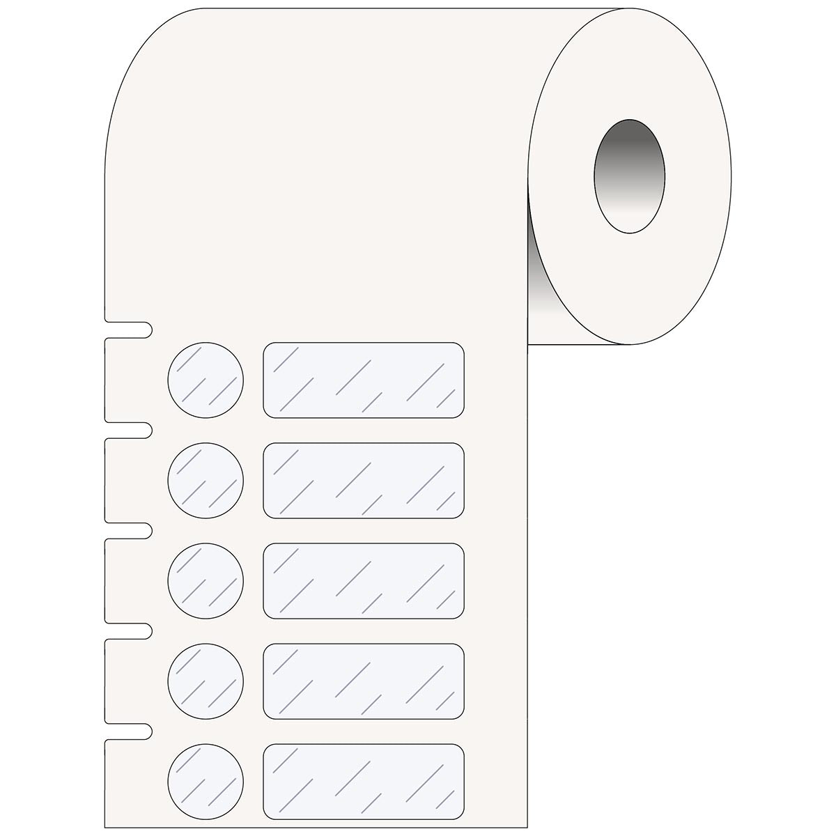 Brady THT-304-7600-3 Thermal Transfer Printer Labels 302994