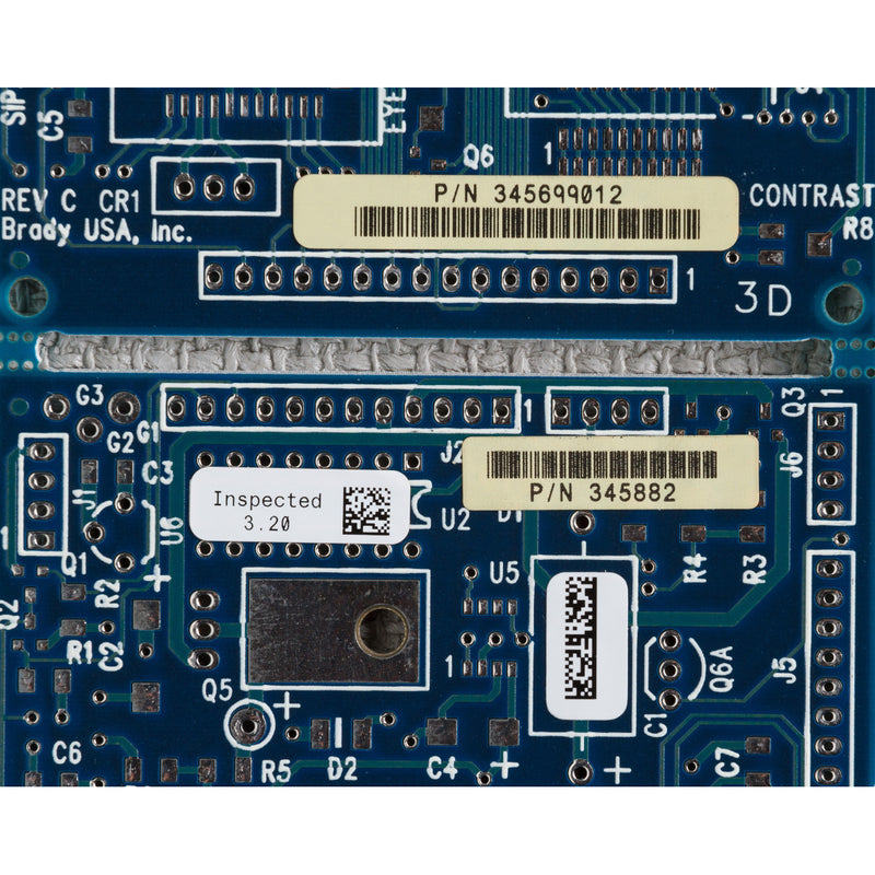 Brady M7-17-473 Electrostatic Dissipative (ESD) Polyester Labels for M710 and BMP71 173408