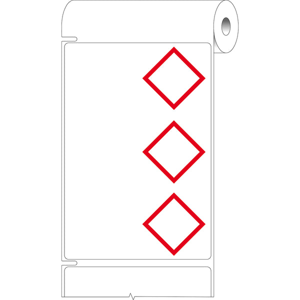 Brady THTCLP-L-L3B-7594-0.2-SC Pre-printed Desktop printer labels for CLP-GHS hazardous substances 622334