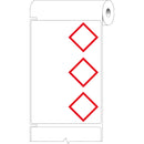 Brady THTCLP-L-L3B-7610-0.2-SC Pre-printed Desktop printer labels for CLP-GHS hazardous substances 622340