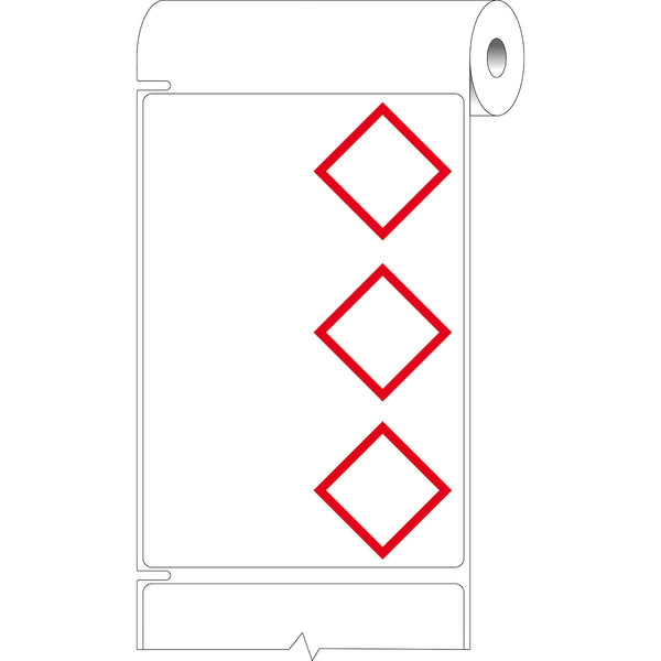 Brady THTCLP-L-L3B-7610-0.2-SC Pre-printed Desktop printer labels for CLP-GHS hazardous substances 622340