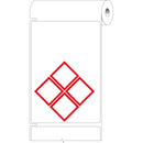 Brady THTCLP-L-L4B-7594-0.5 Pre-printed Benchtop printer labels for CLP-GHS hazardous substances 622300