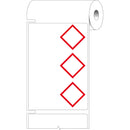 Brady THTCLP-M-L3B-7610-1 Pre-printed Benchtop printer labels for CLP-GHS hazardous substances 622292
