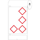 Brady THTCLP-M-L4A-7594-0.3-SC Pre-printed Desktop printer labels for CLP-GHS hazardous substances 622323