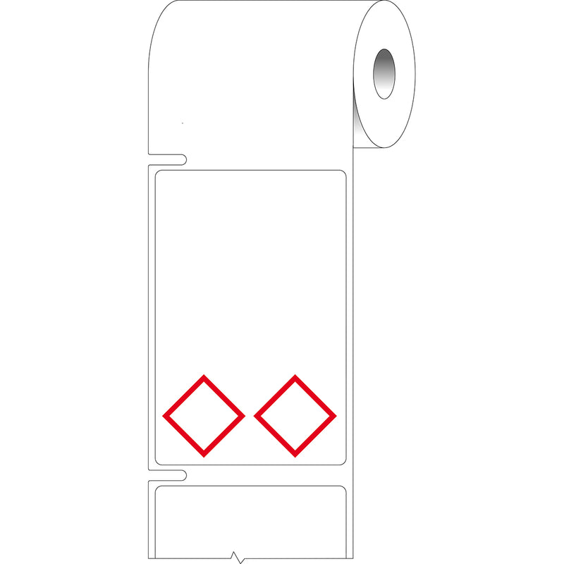 Brady THTCLP-S-L2-7594-2 Pre-printed Benchtop printer labels for CLP-GHS hazardous substances 622272