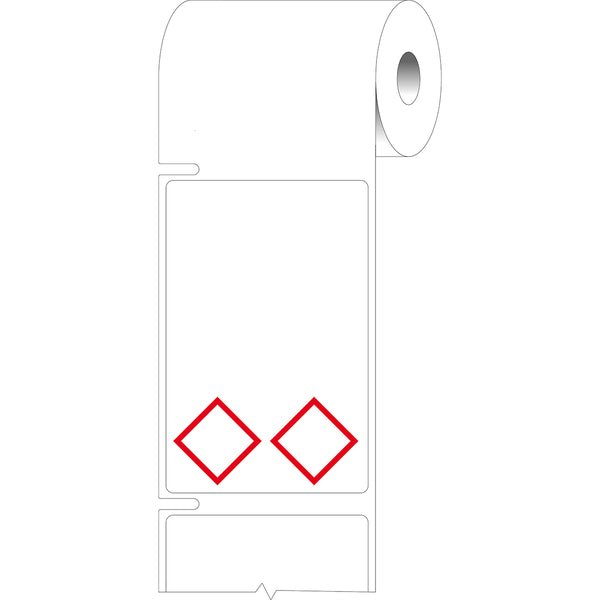 Brady THTCLP-S-L2-7610-2 Pre-printed Benchtop printer labels for CLP-GHS hazardous substances 622278