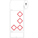 Brady THTCLP-S-L4A-7594-2 Pre-printed Benchtop printer labels for CLP-GHS hazardous substances 622275