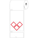 Brady THTCLP-S-L4B-7610-2 Pre-printed Benchtop printer labels for CLP-GHS hazardous substances 622282
