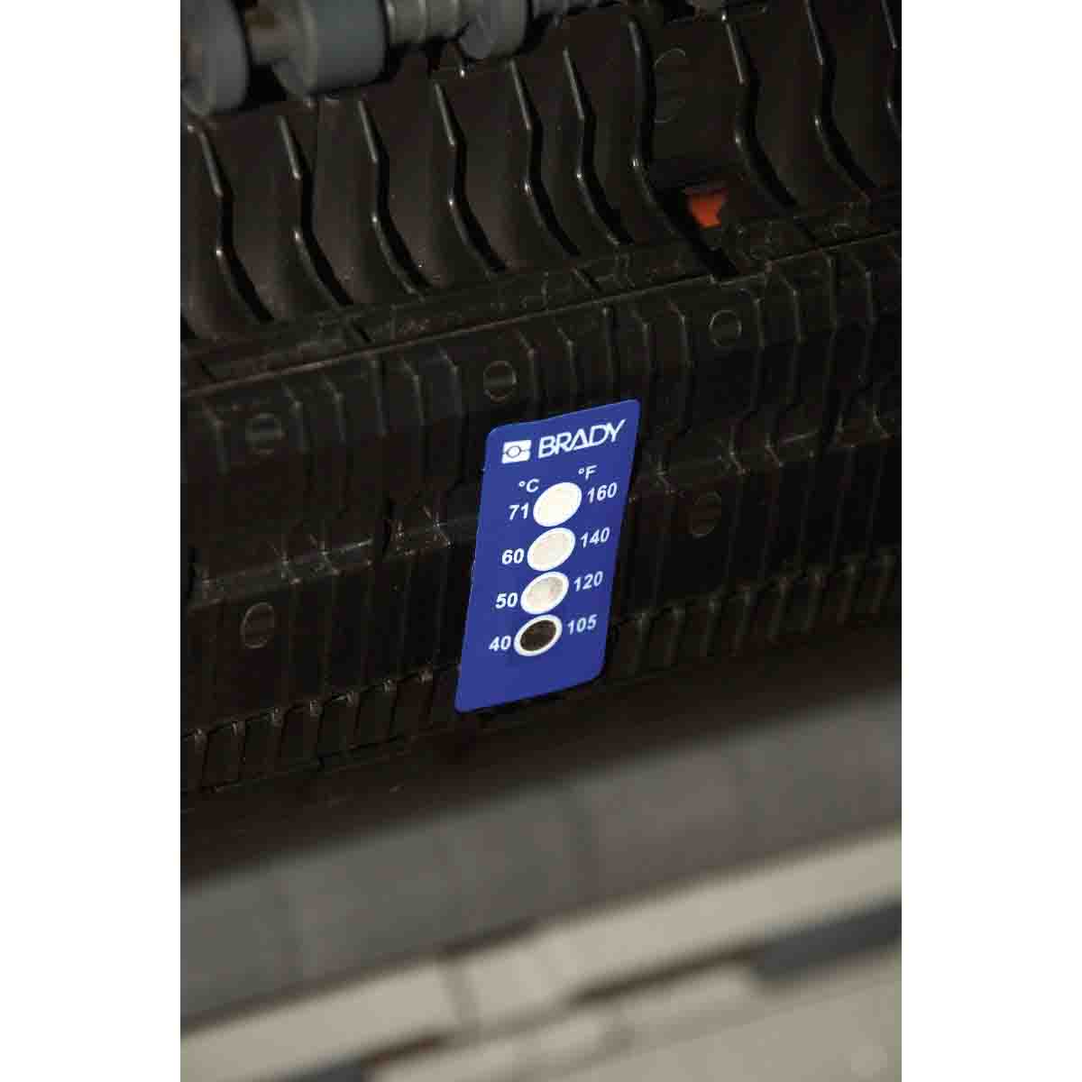 Brady TIL-4-82C/180F Irreversible Temperature Indicating Labels - 4 Level 622092