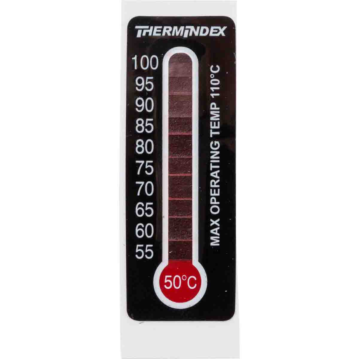 Brady TIL-7-50C-100C Reversible Temperature Indicating Labels - 11 Level 195838
