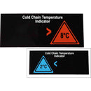 Brady TIL-9-2C-8C Reversible Temperature Indicating Labels - 2 Level 195841