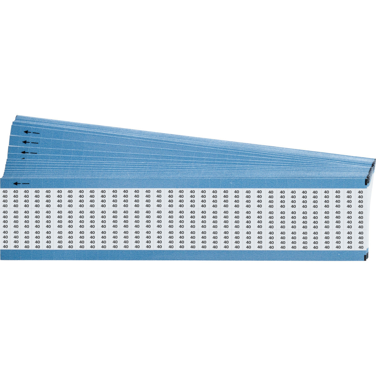 Brady TMM-40-PK Miniature Wire Markers - Solid Numbers 111444
