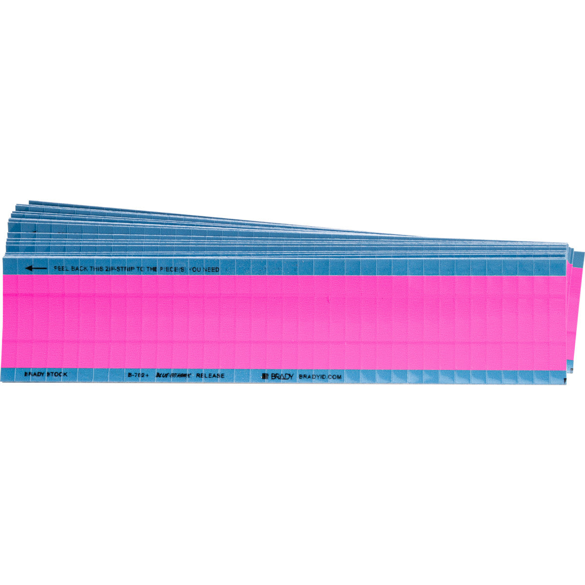 Brady TWM-COL-PK-PK Wire Marker Cards - Solid NEMA Colours 111693