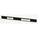 Brady BLACK RAIL, ADHESIVE, 1000mm Component Tag Black Rails with Adhesive - 1 Meter GDTAAD