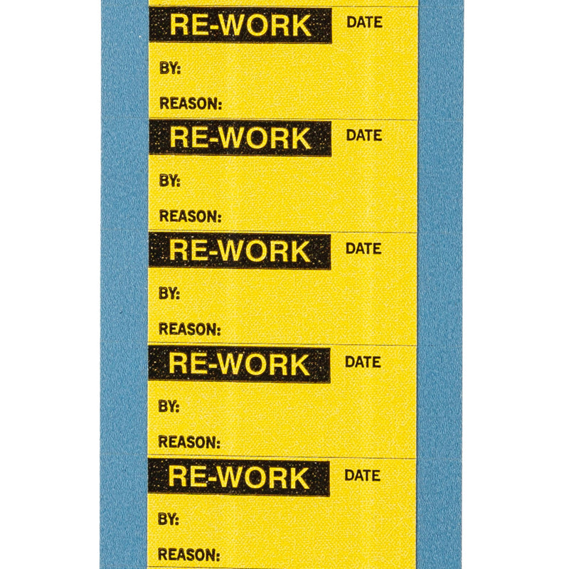 Brady WO-5-PK Quality Control Write-on labels 149348