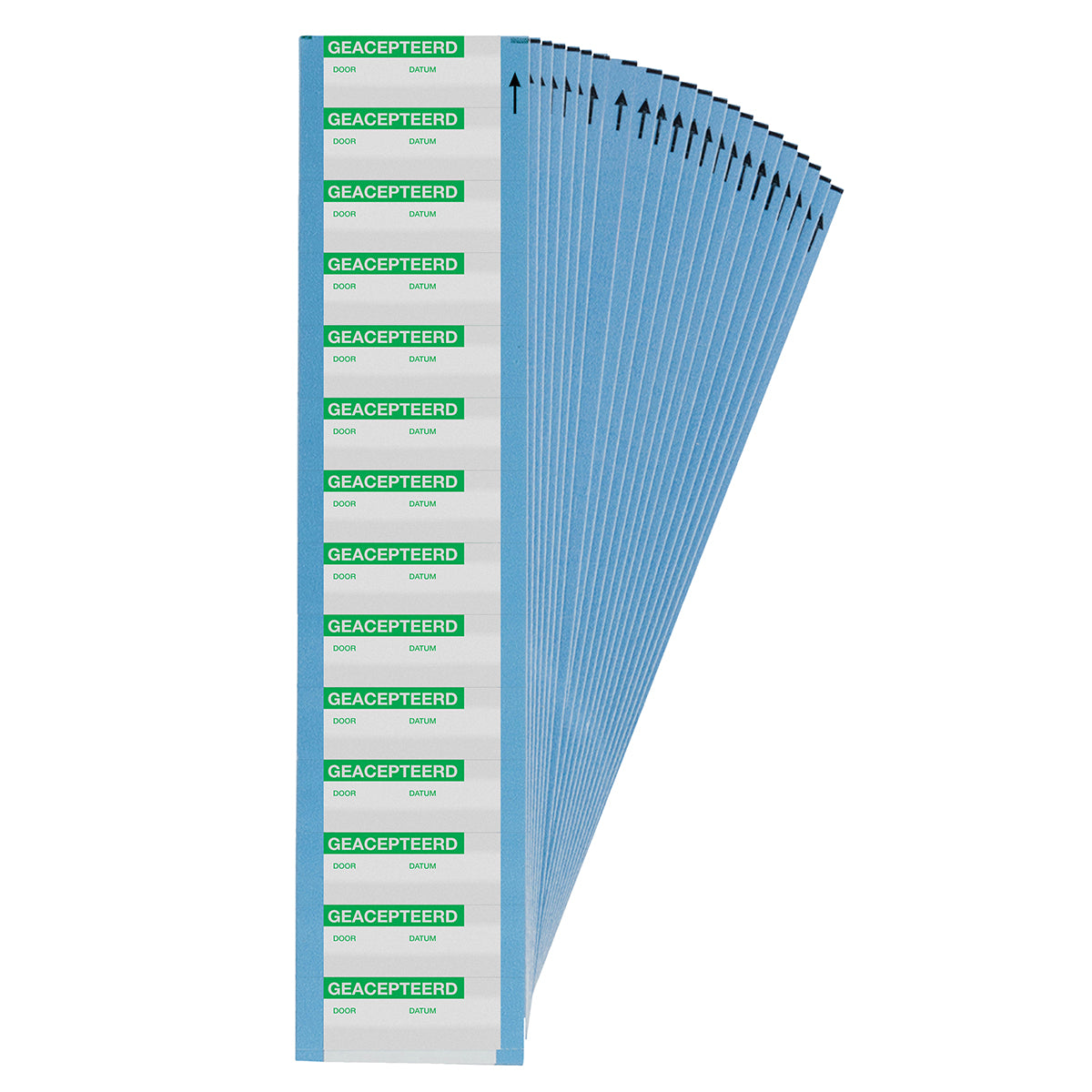 Brady WOAF-2-NL Write-on labels - (per 25 c.) 235104