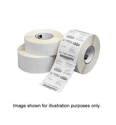 3005778-T - Zebra 8000T 102 x 76mm TT labels, 76mm core, 200mm outer diameter, 4 rolls