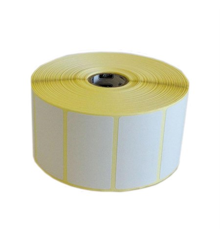 3011159 Zebra PolyPro 3000T White Gloss Polypropylene Thermal Transfer Labels, 51 x 25mm, Permanent Adhesive, 25mm Core