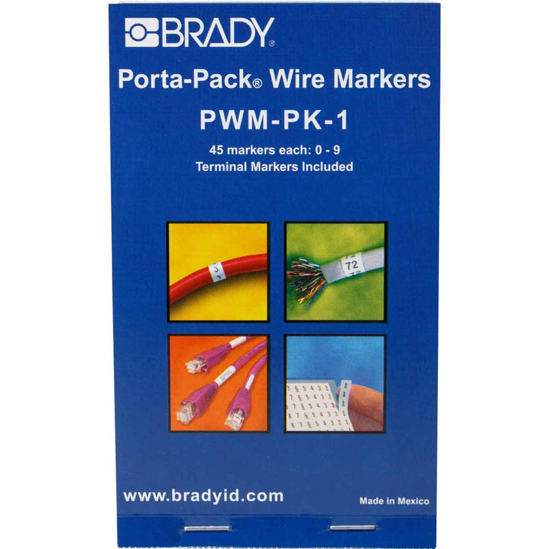 Brady PWM-PK-1 Porta-Pack Wire Marker Books 031201