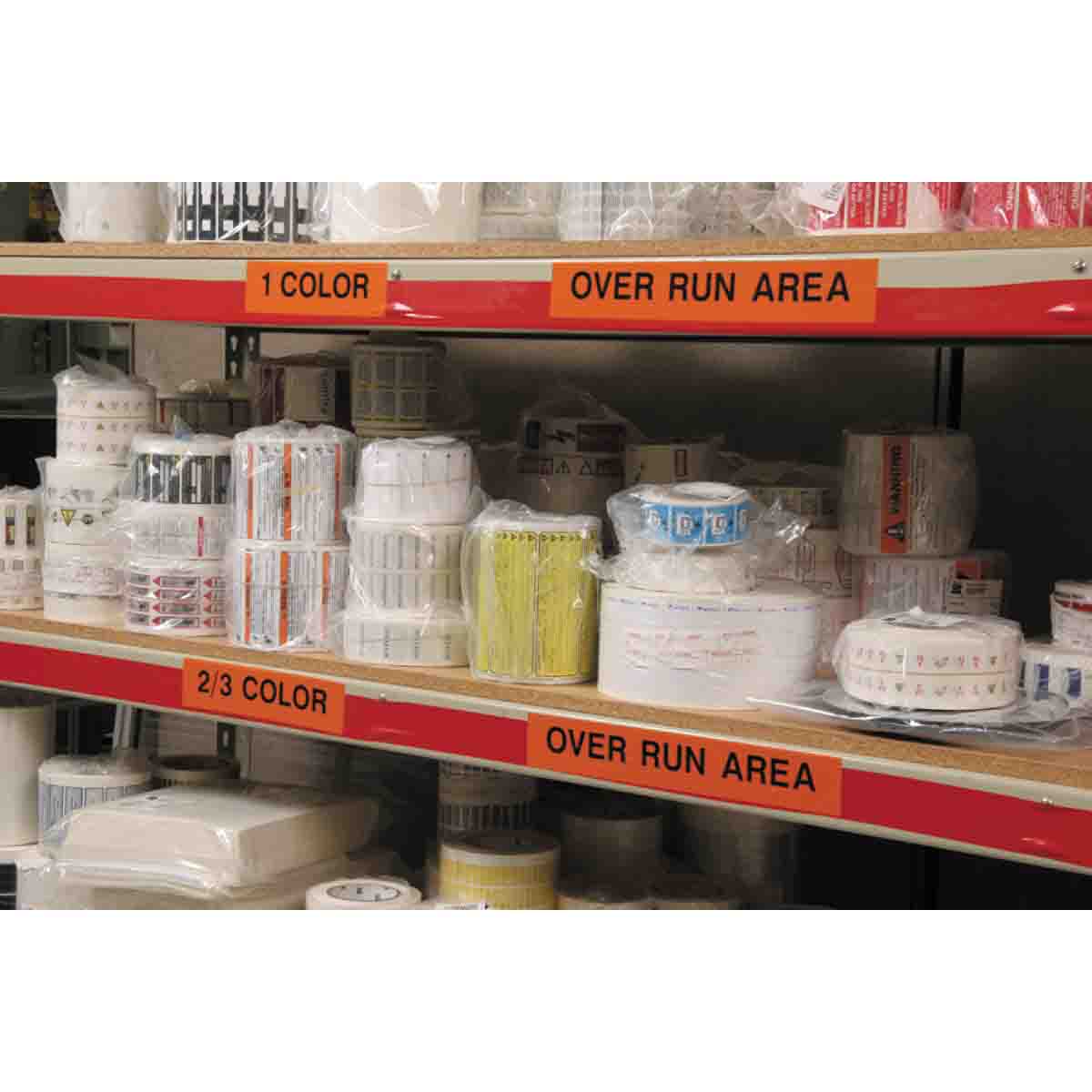 Brady GLOBALMARK VINYL B595 ORANGE 100MM Globalmark Indoor/Outdoor Vinyl Tape 113151