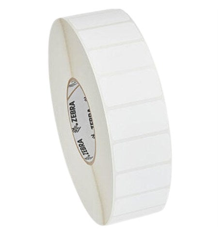 Zebra 8100T CryoCool Polypropylene Thermal Transfer Labels, 30x15mm, Permanent Adhesive, 25.4mm Core (3017014)