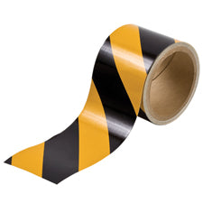 Brady Reflective Striped Tape Refws- 3B/Y Reflective Stripes Tape - Yellow / Black 076312