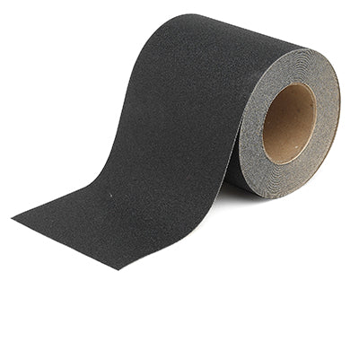 Brady Antiskid Tape Black 150mmx18M Roll-Mounted Anti-Skid Tape - Black 078193