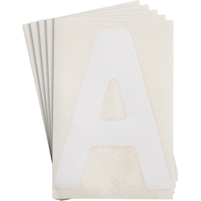 Brady Ts-152.40-514-A-Wt-20 ToughStripe Die-cut Numbers & Letters 121692