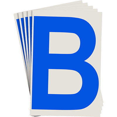 Brady Ts-152.40-514-B-Bl-20 ToughStripe Die-cut Numbers & Letters 121701