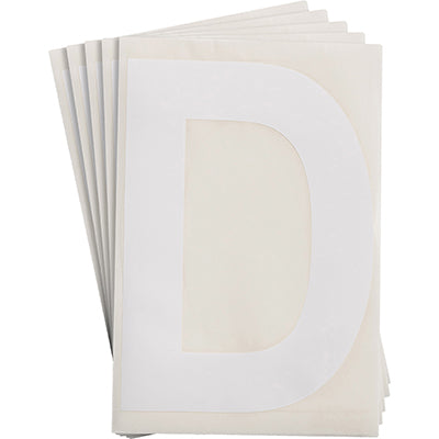 Brady Ts-152.40-514-D-Wt-20 ToughStripe Die-cut Numbers & Letters 121710