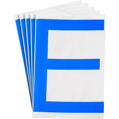 Brady Ts-152.40-514-E-Bl-20 ToughStripe Die-cut Numbers & Letters 121719