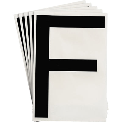 Brady Ts-152.40-514-F-Bk-20 ToughStripe Die-cut Numbers & Letters 121721
