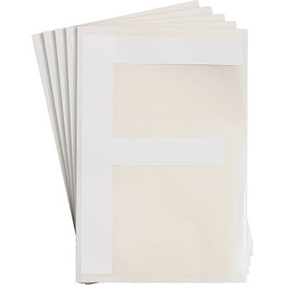 Brady Ts-152.40-514-F-Wt-20 ToughStripe Die-cut Numbers & Letters 121722