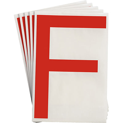 Brady Ts-152.40-514-F-Rd-20 ToughStripe Die-cut Numbers & Letters 121723