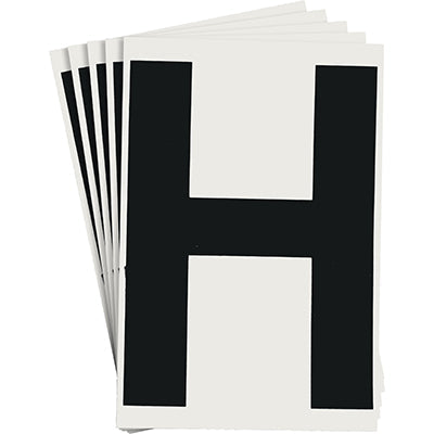 Brady Ts-152.40-514-H-Bk-20 ToughStripe Die-cut Numbers & Letters 121733