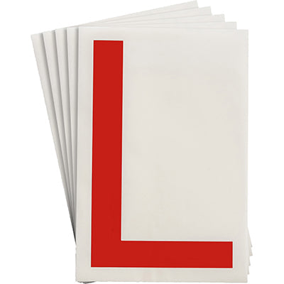 Brady Ts-152.40-514-L-Rd-20 ToughStripe Die-cut Numbers & Letters 121759