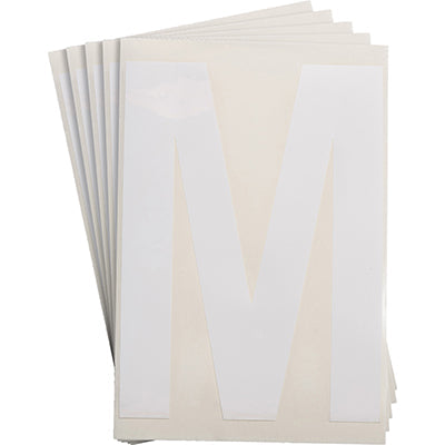 Brady Ts-152.40-514-M-Wt-20 ToughStripe Die-cut Numbers & Letters 121764
